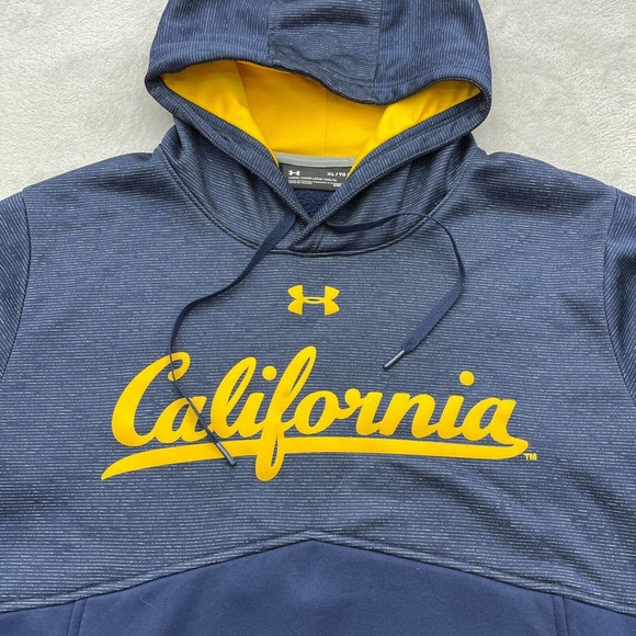 Under Armour University Of California Golden Bears Pullover Hoodie XL Loose - Picture 7 of 13